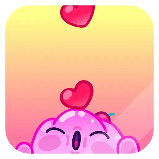 😘 Стикер «Jelly» для Telegram