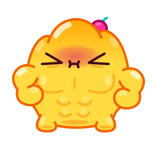 💪 Стикер «Jelly» для Telegram