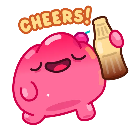 🍻 Стикер «Jelly» для Telegram