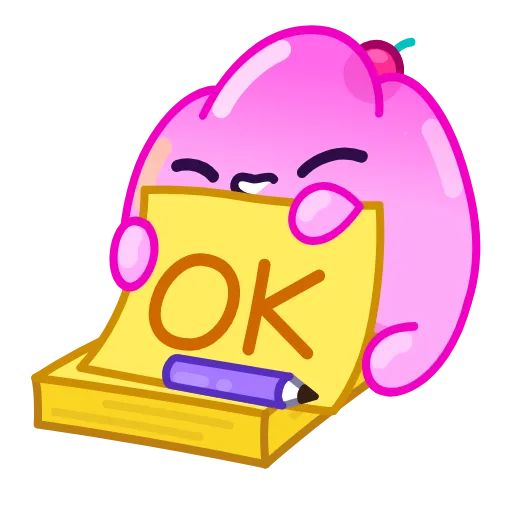 👌 Стикер «Jelly» для Telegram