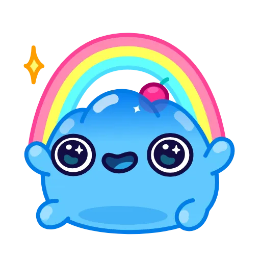 🌈 Стикер «Jelly» для Telegram