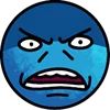 😠 Эмодзи «Colors Emojis» для Telegram