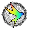 🌈 Эмодзи «Ласточки» для Telegram