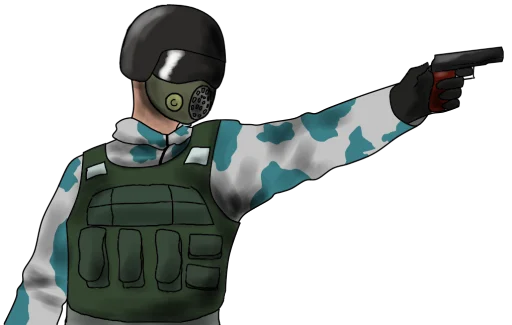 🔫 Стикер «Comb1NE S.T.A.L.K.E.R. StickerPack v0.12» для Telegram