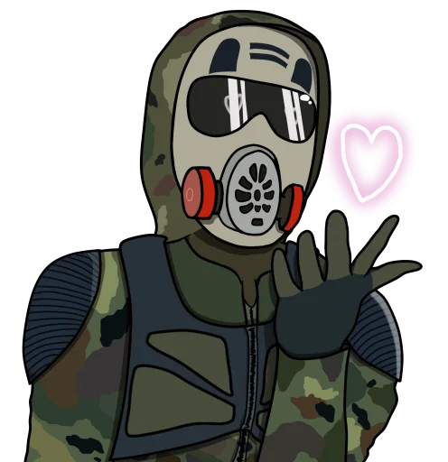 😘 Стикер «Comb1NE S.T.A.L.K.E.R. StickerPack v0.12» для Telegram