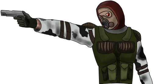 🔫 Стикер «Comb1NE S.T.A.L.K.E.R. StickerPack v0.12» для Telegram