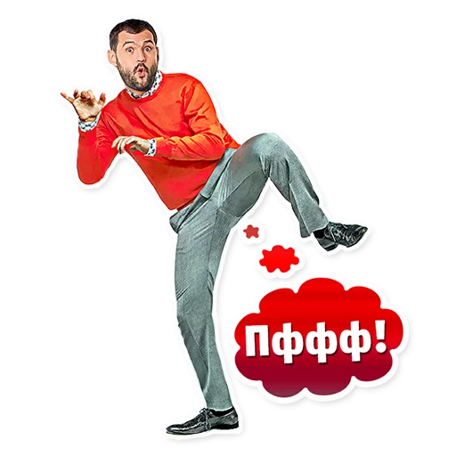 💩 Стикер «Comedy club» для Telegram
