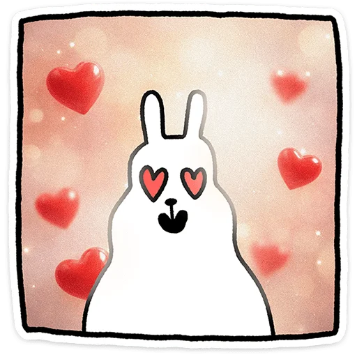 🐰 Стикер «Крольчик» для Telegram