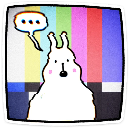 🐰 Стикер «Крольчик» для Telegram