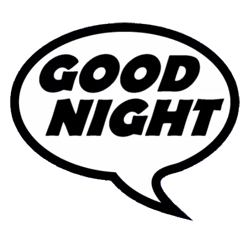 🛌 Стикер «COMICS» для Telegram