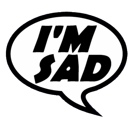 😥 Стикер «COMICS» для Telegram