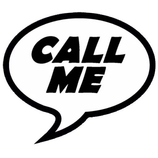 ☎️ Стикер «COMICS» для Telegram