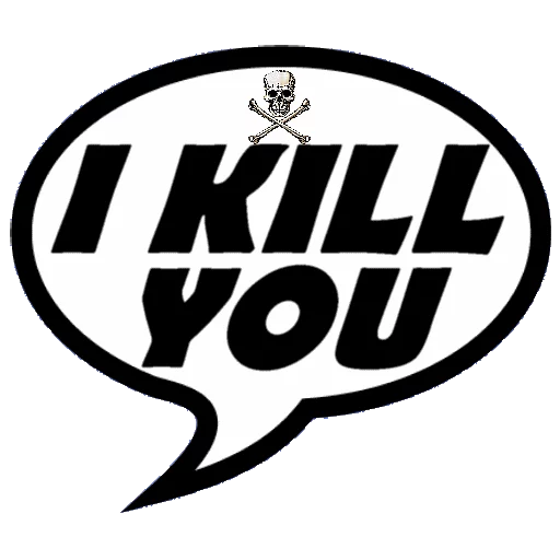☠️ Стикер «COMICS» для Telegram