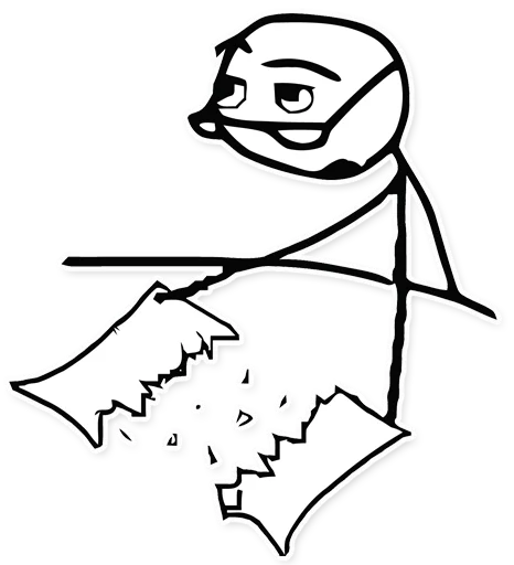 😲 Стикер «Мемы из комиксов» для Telegram