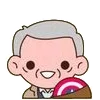 👴 Эмодзи «Comics Art Marvel DC» для Telegram