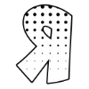 ❗ Эмодзи «Комикс-шрифт, жёлтый и белый, русские и английские» для Telegram