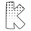 ❗ Эмодзи «Комикс-шрифт, жёлтый и белый, русские и английские» для Telegram