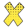 ❗ Эмодзи «Комикс-шрифт, жёлтый и белый, русские и английские» для Telegram