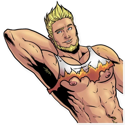 Стикерпак Comics for Adults для Telegram