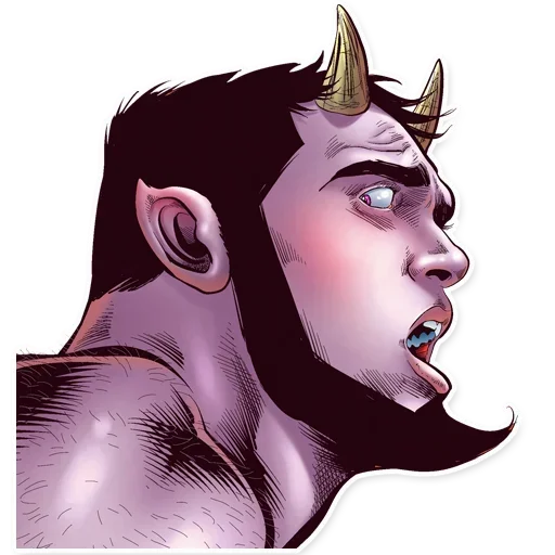 🤪 Стикер «Comics for Adults» для Telegram
