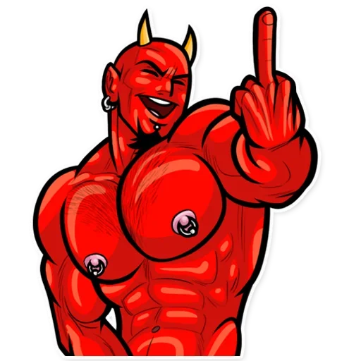 😚 Стикер «Comics for Adults» для Telegram