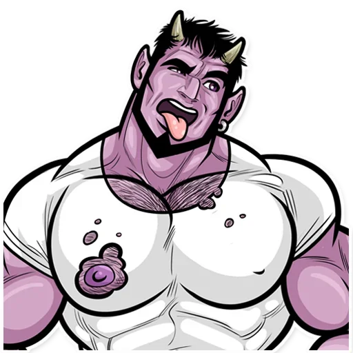 😚 Стикер «Comics for Adults» для Telegram
