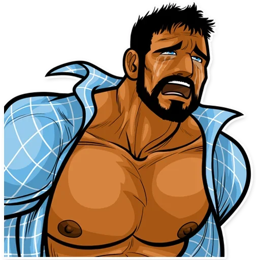 😙 Стикер «Comics for Adults» для Telegram