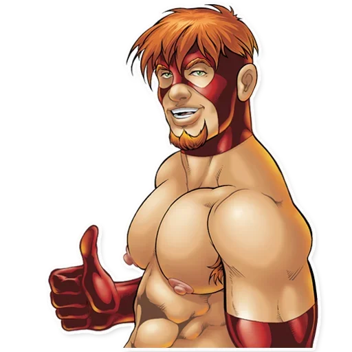 😚 Стикер «Comics for Adults» для Telegram