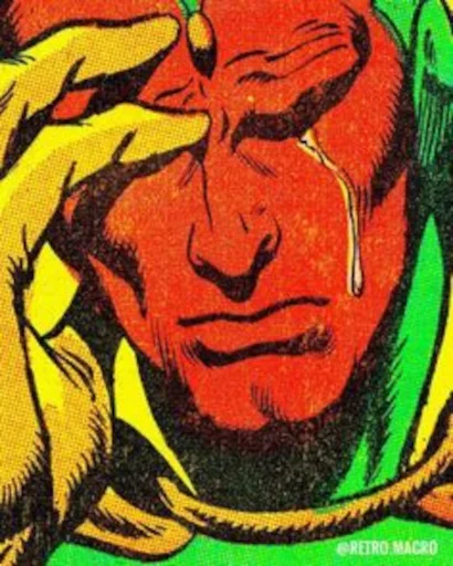 😢 Стикер «Comics n.2» для Telegram
