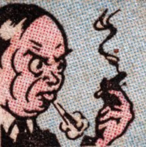 🚬 Стикер «Comics n.2» для Telegram