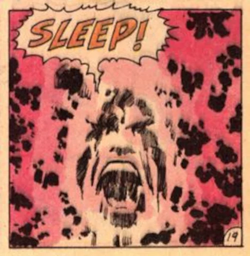 💤 Стикер «Comics n.2» для Telegram