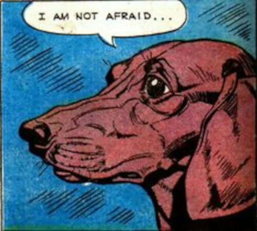 🐶 Стикер «Comics n.2» для Telegram