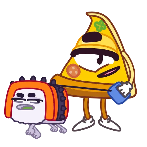 🍕 Стикер «Comida Chatarra» для Telegram