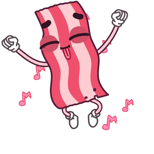 🥓 Стикер «Comida Chatarra» для Telegram