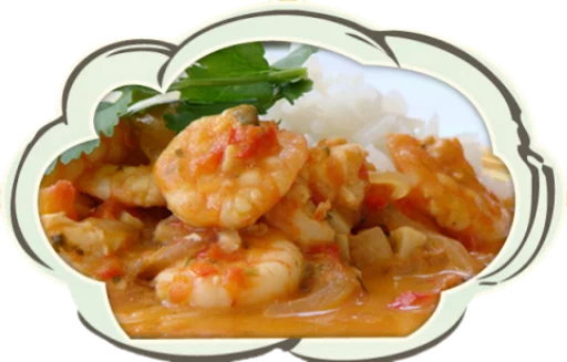 🍤 Стикер «Comidas & bebidas» для Telegram