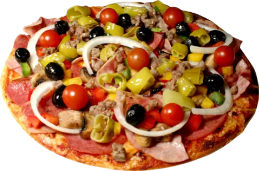 🍕 Стикер «Comidas & bebidas» для Telegram