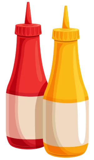🍅 Стикер «Comidas & bebidas» для Telegram