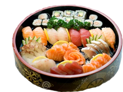 🍣 Стикер «Comidas & bebidas» для Telegram