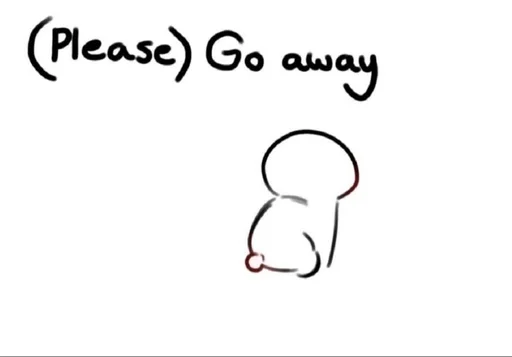 😔 Стикер «Communication Cards TBH Creature» для Telegram