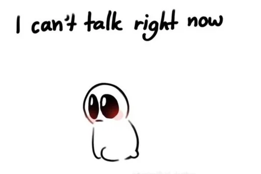 🙁 Стикер «Communication Cards TBH Creature» для Telegram