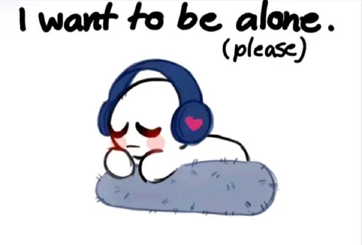 😔 Стикер «Communication Cards TBH Creature» для Telegram