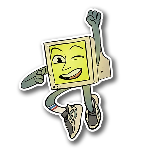 Стикерпак EGOR COMPIK MASKOT для Telegram — скачать