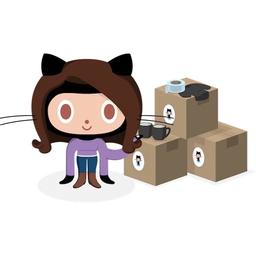 👜 Стикер «Octocat» для Telegram