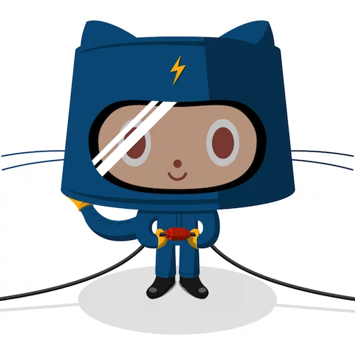 ⚡ Стикер «Octocat» для Telegram