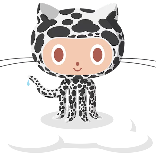 🐄 Стикер «Octocat» для Telegram