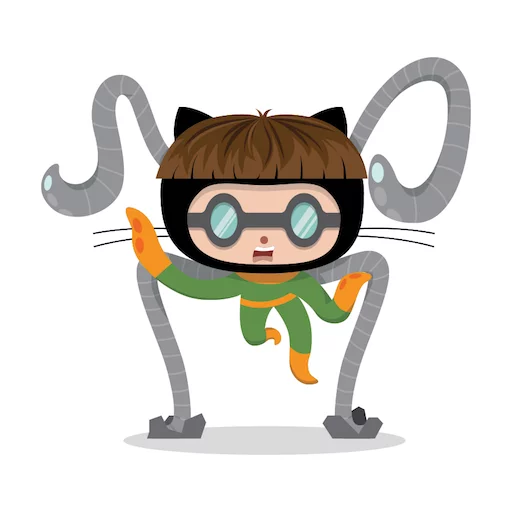 🐙 Стикер «Octocat» для Telegram