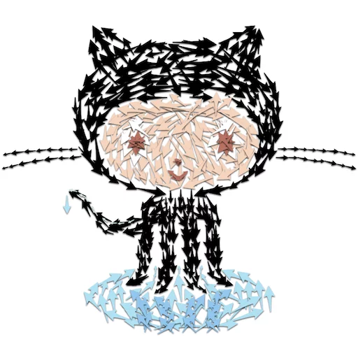 ↗ Стикер «Octocat» для Telegram