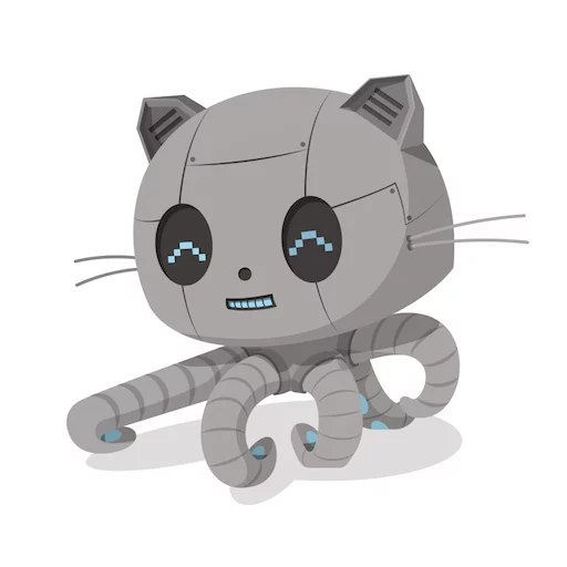 🤖 Стикер «Octocat» для Telegram
