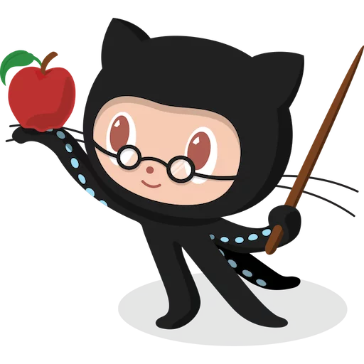 🍎 Стикер «Octocat» для Telegram