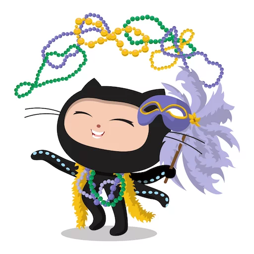 🎭 Стикер «Octocat» для Telegram